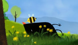 Der_kleine_vogel_und_die_bienen