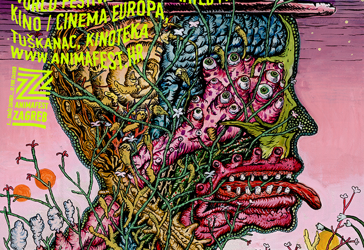 Stipan Tadić autor je festivalske ilustracije 28. Svjetskog festivala animiranog filma - Animafest Zagreb