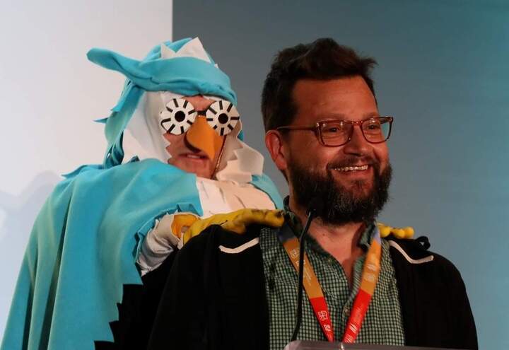 Chris Robinson is the recipient of the Animafest Zagreb 2020 Award for Outstanding Contributions to Animation Studies
