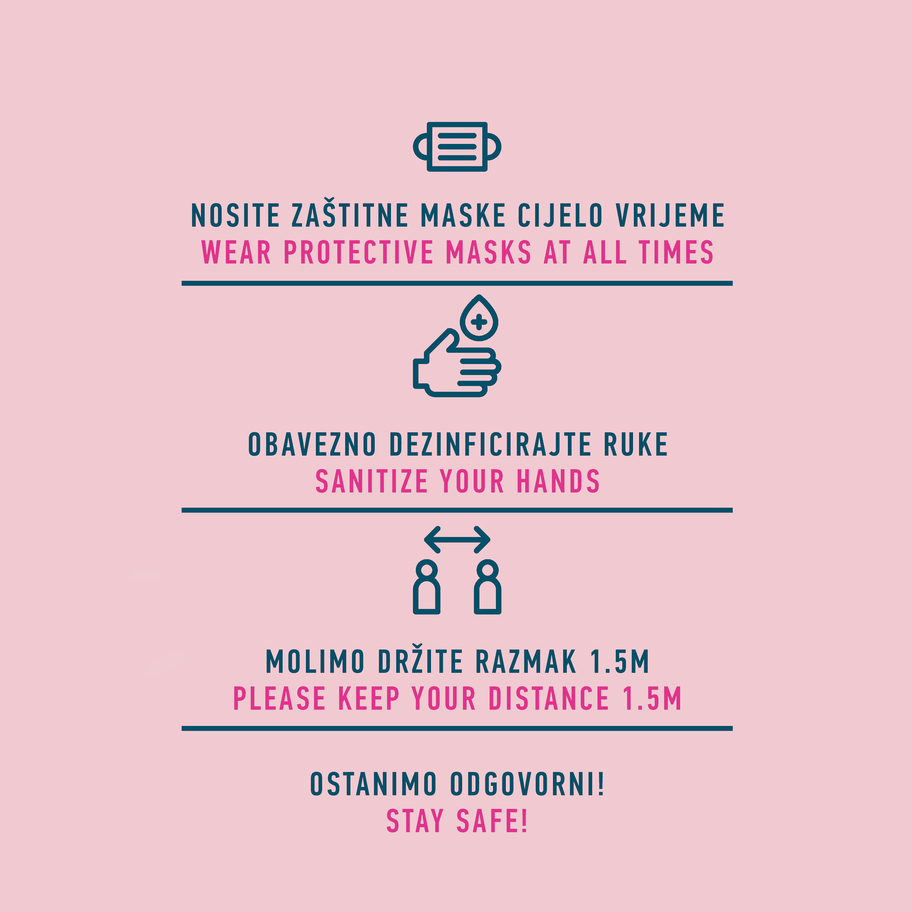 EPIDEMIOLOŠKE MJERE - VAŽNO!