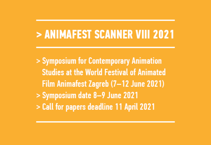 Produljenje roka za prijavu radova za Animafest Scanner VIII 2021!