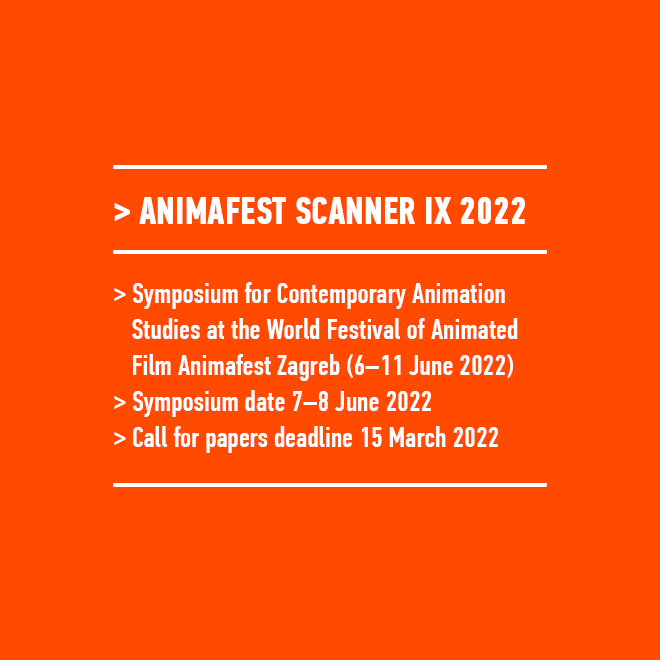 Apply for the International Animafest Scanner IX 2022 Symposium