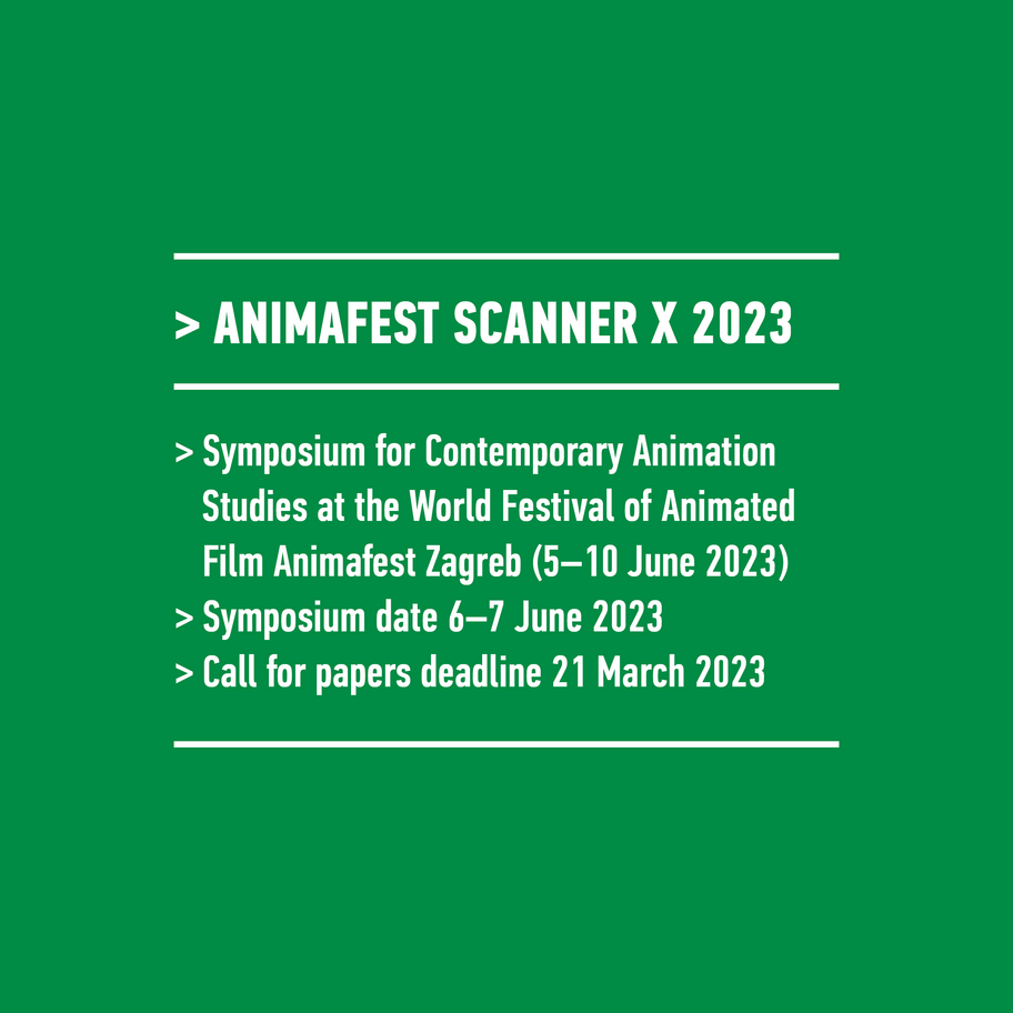 Prijavite se na međunarodni znanstveni skup Animafest Scanner X 2023