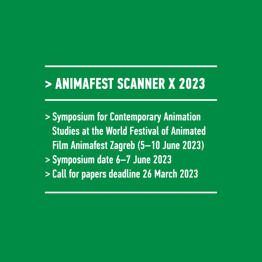 Produžen rok za prijavu radova za Animafest Scanner X 2023
